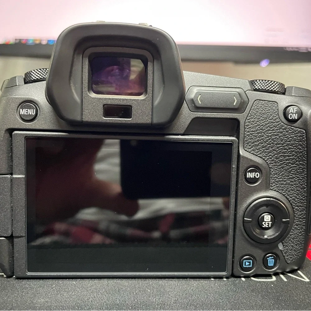 Canon Black Digital Camera with Advanced LCD Display